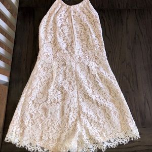 White Lace Romper